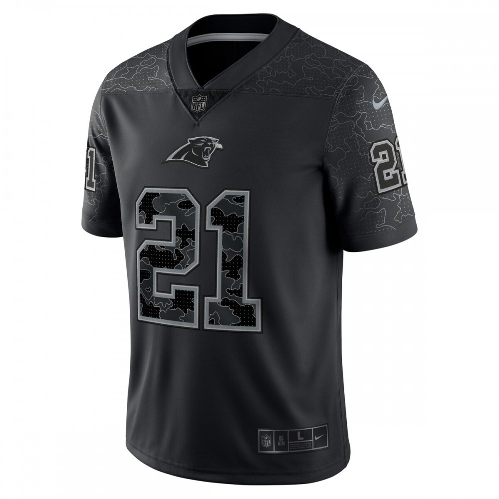 Jeremy Chinn Carolina Panthers Nike RFLCTV Limited Jersey - Black-GridironStore